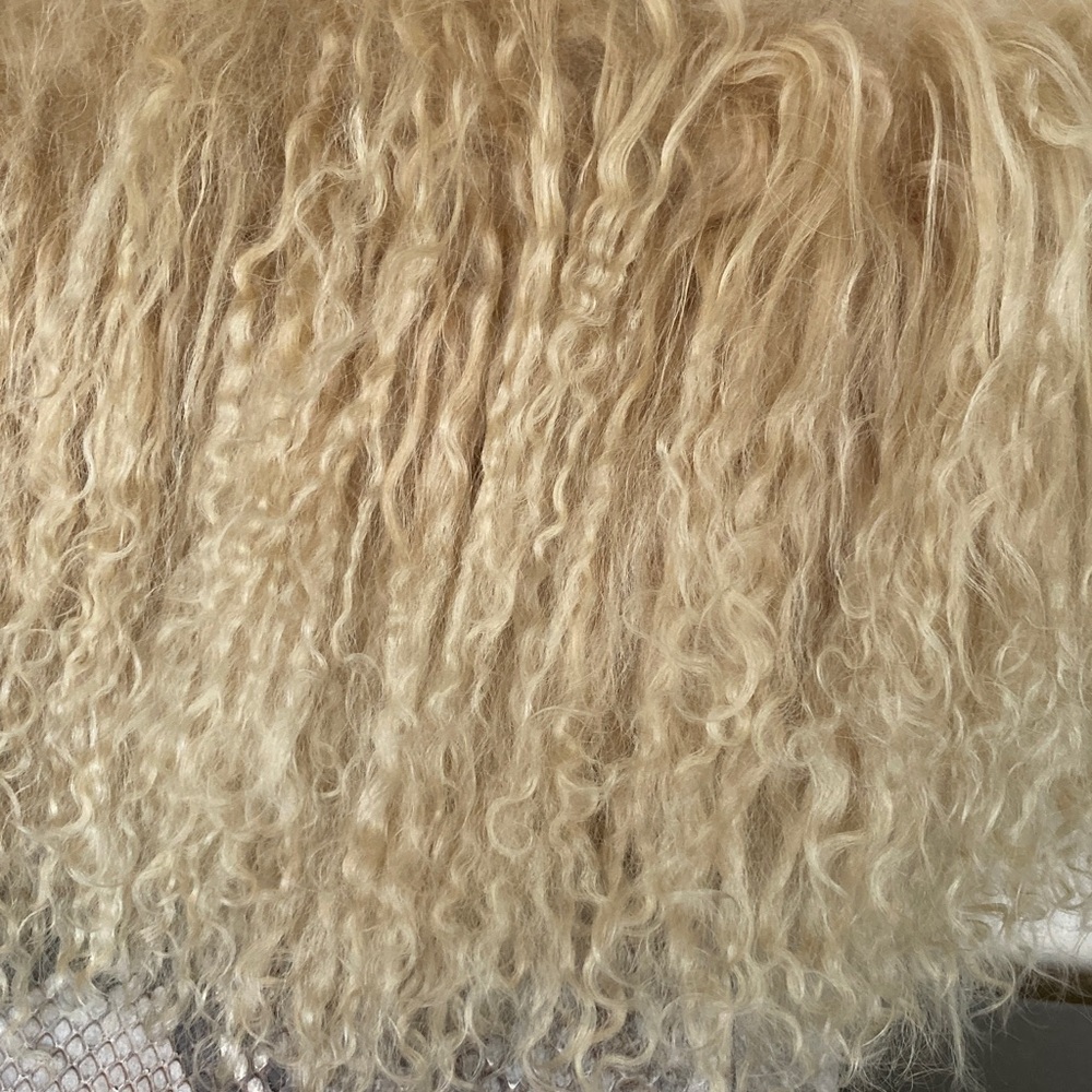 Python Mongolian Lamb Custom Made Handbag - image 7